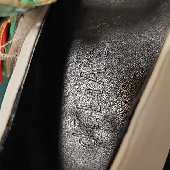 dELiA*s Floral Retro Thru The Motions Platform Flower Mary Janes Shoes size 7 - Picture 11 of 11